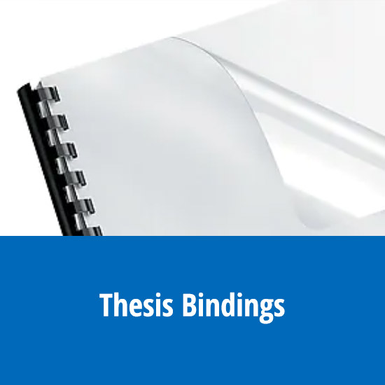 Processing Fee for Thesis Bindings